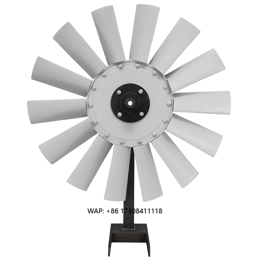 Adjustable Angles Aluminum Alloy Casting Fan Impeller Exhaust Ventilation Fan Blades