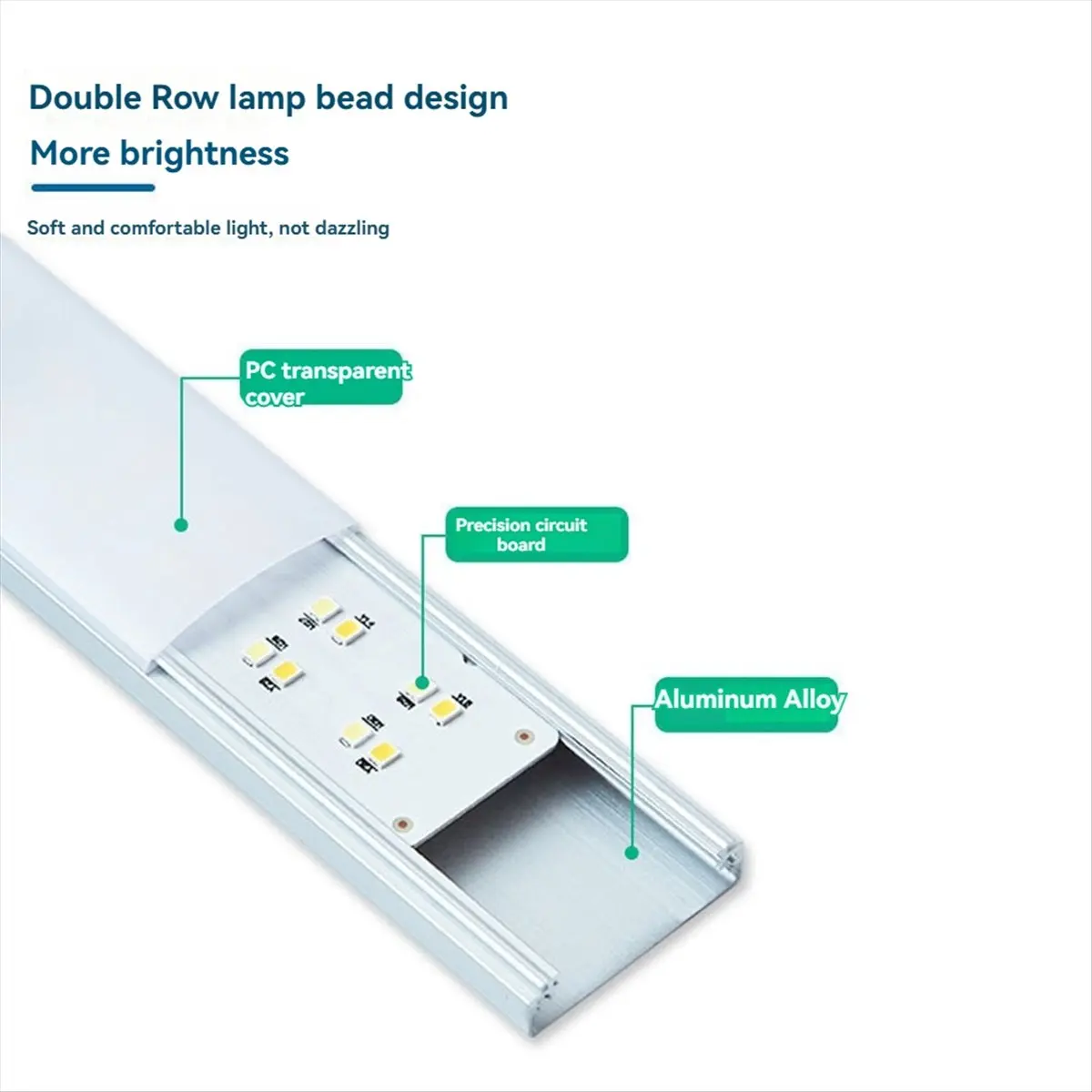 【~ Novo FDDT】Luz de Iluminação Sem Fio para Armário, Luz com Sensor de Movimento de 8 polegadas, Luzes de Armário Recarregáveis de 350mAh para Uso Interno, Dimerizáveis