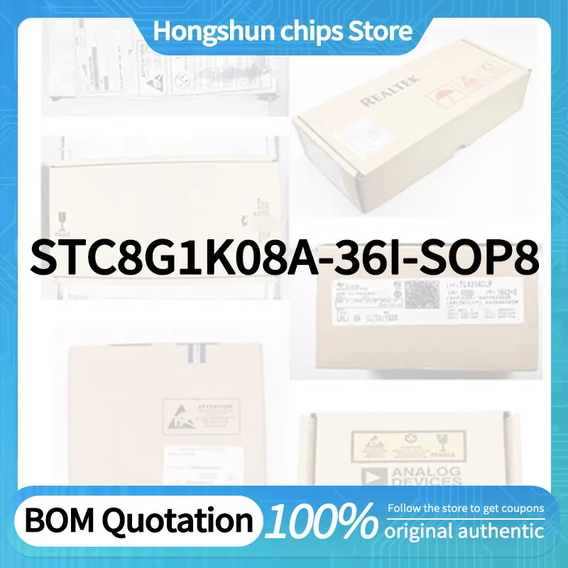 

STC8G1K08A-36I-SOP8 New version