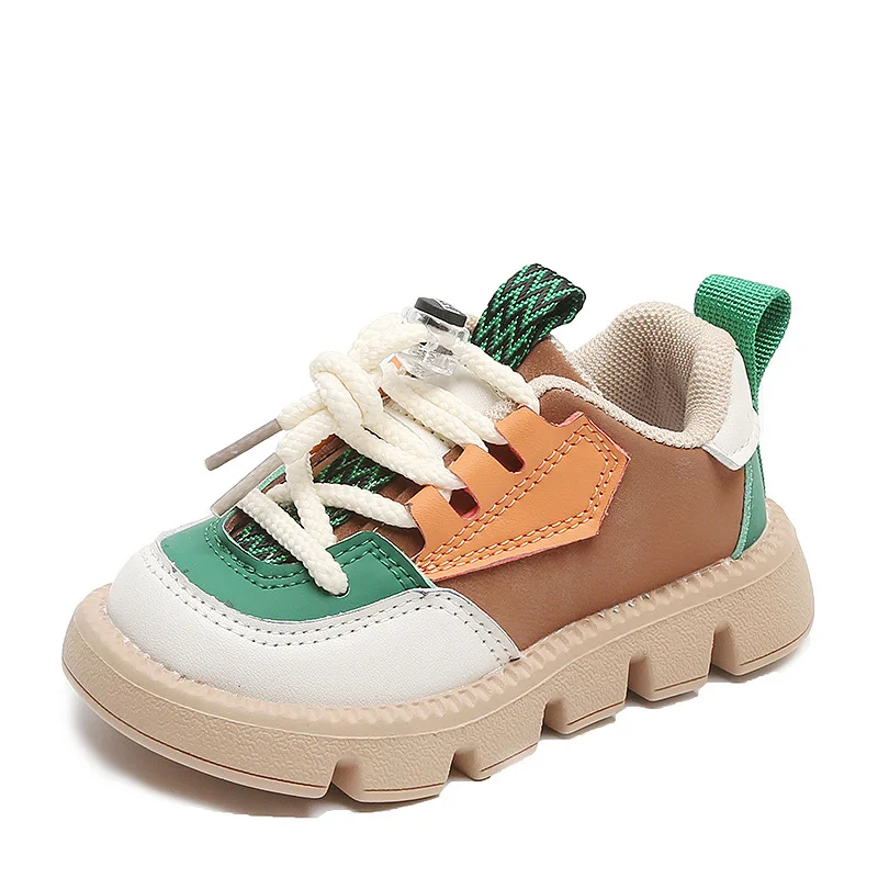 Nowe mody chłopcy czarny maluch Sneaker dzieci płaskie buty na co dzień dziecko dzieci dziecko buty dziewczęce 1-3 lat maluch buty do biegania
