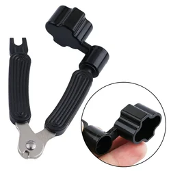 Gray Guitar String Winder Wrench Tool Metal+ABS Pin Puller Repair White Change Orange 30g Black High Quality Hot