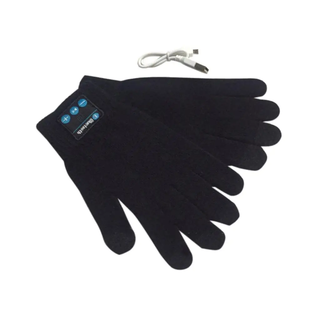 Guantes Bluetooth con micrófono incorporado, altavoz, deportes inteligentes de invierno, pantalla táctil cálida, accesorios, envío directo