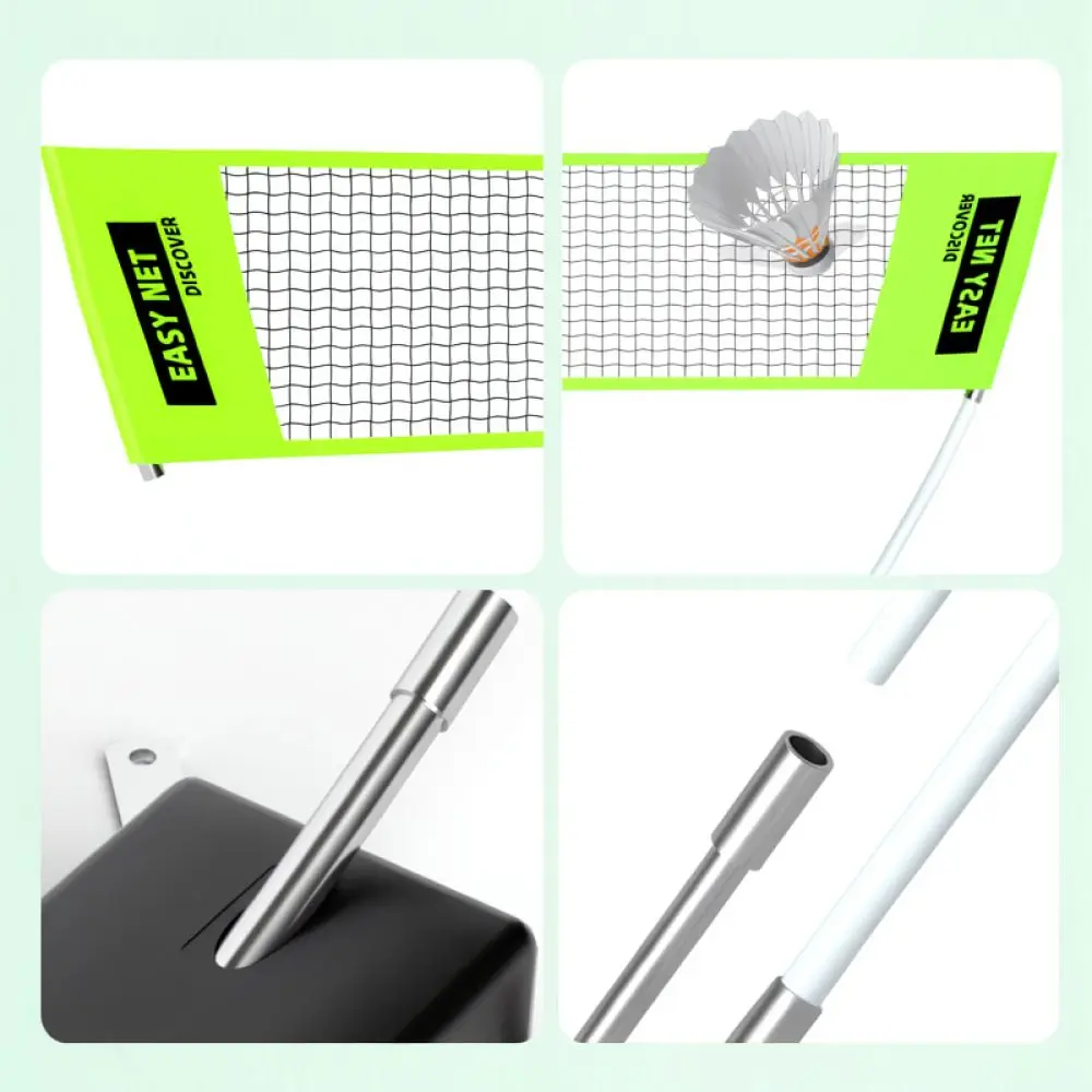 Standard Badminton Net Stand Portable Folding Sport Rack For LERPIO Indoor Outdoor Training Game Accessories view 4