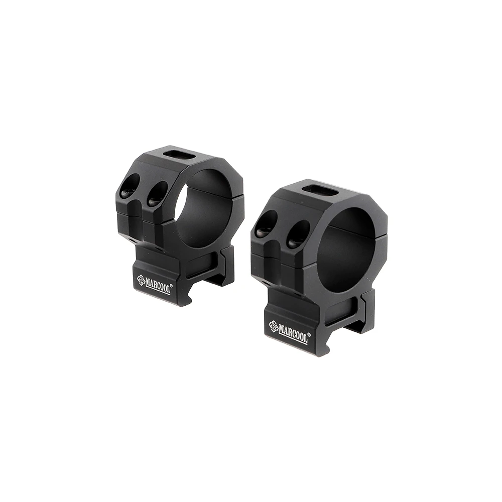 Marcool 2PCS 34mm Scope Ring Mount cannocchiale da puntamento anelli Mount High/Low Weaver per accessori softair da caccia