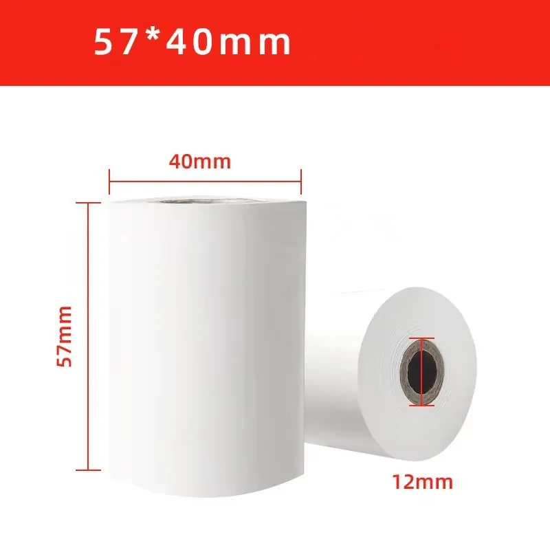 Restaurant bill supermarket receipt printing paper 57x50 thermal cashier paper 80x80 suitable for thermal printers
