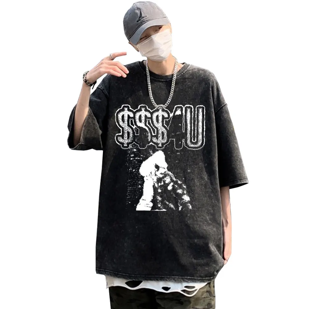 

Washed Vintage Rapper Drake & PARTYNEXTDOOR Graphic T-shirt Men Women Hip Hop Fashion Some Sexy Songs 4 U SSS4U 2025 T Shirts