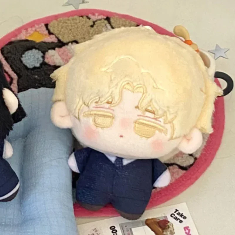 Ivan & tap alienígena palco casal chaveiros dos desenhos animados de pelúcia boneca pingente carro chaveiro acessórios presente natal