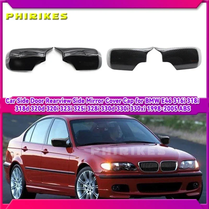 

Корпус зеркала заднего вида из АБС-пластика, крышка зеркала, крышка корпуса для BMW E46 316i 318i 318d 320d 320i 323i 325i 328i 330d 330i