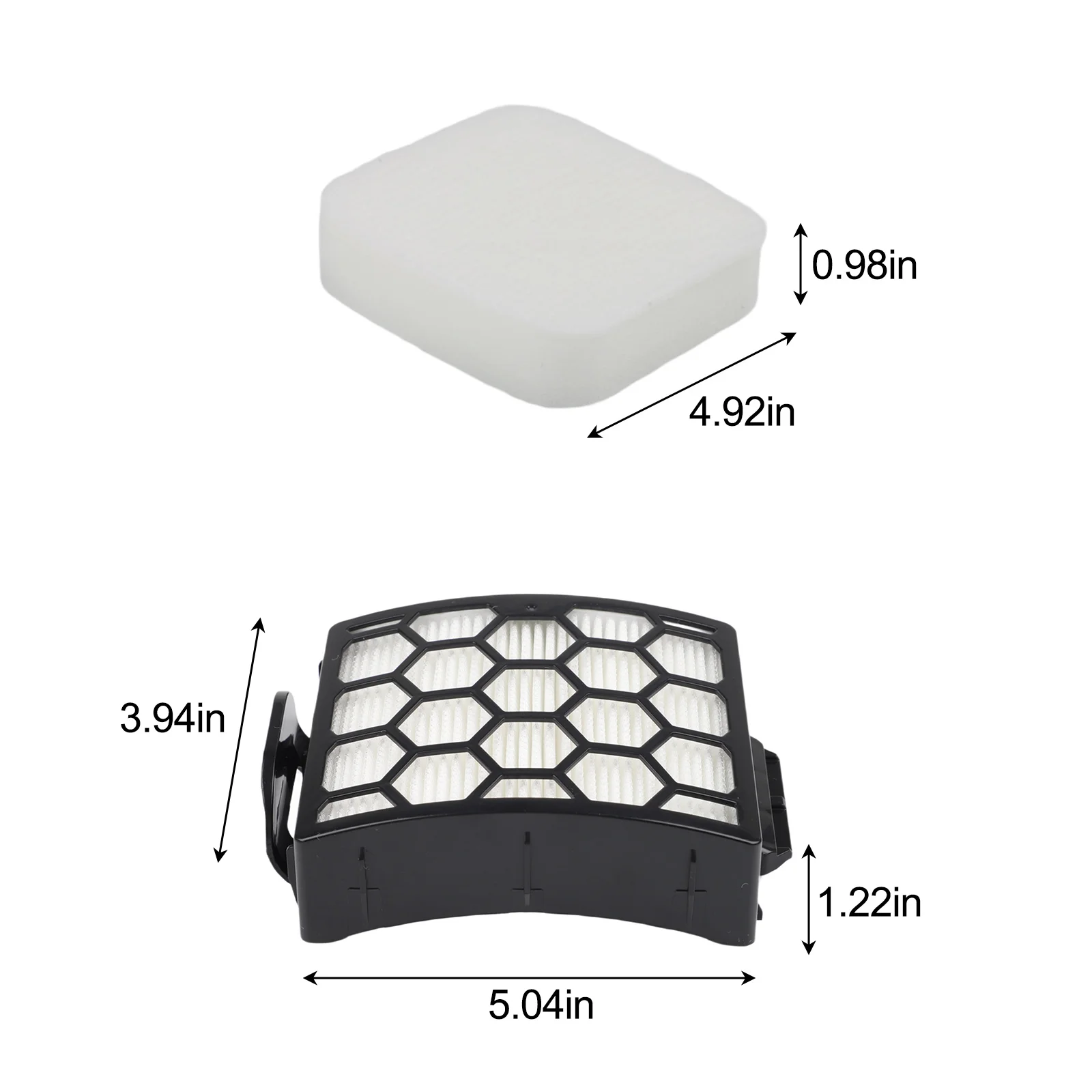 10 cartuchos de filtro de esponja para Shark LA401, LA555, LA700, LA300, LA301, LA322, LA351, LA500, LA502, LA360, LA362, LA455