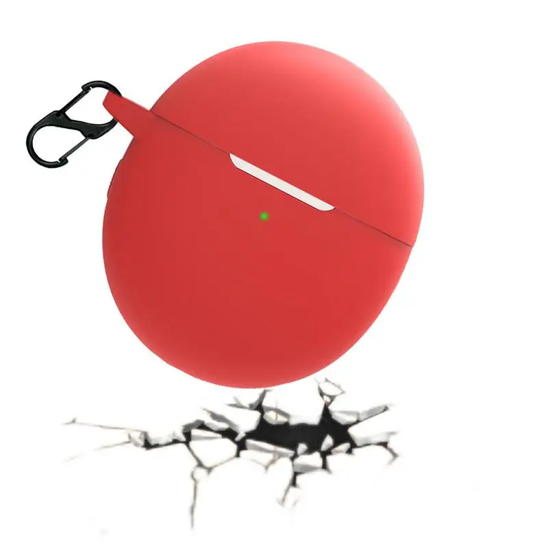 Силиконовый защитный чехол с пряжкой, оболочка для наушников с защитой от падения, беспроводные наушники ComfoBuds с синими зубьями