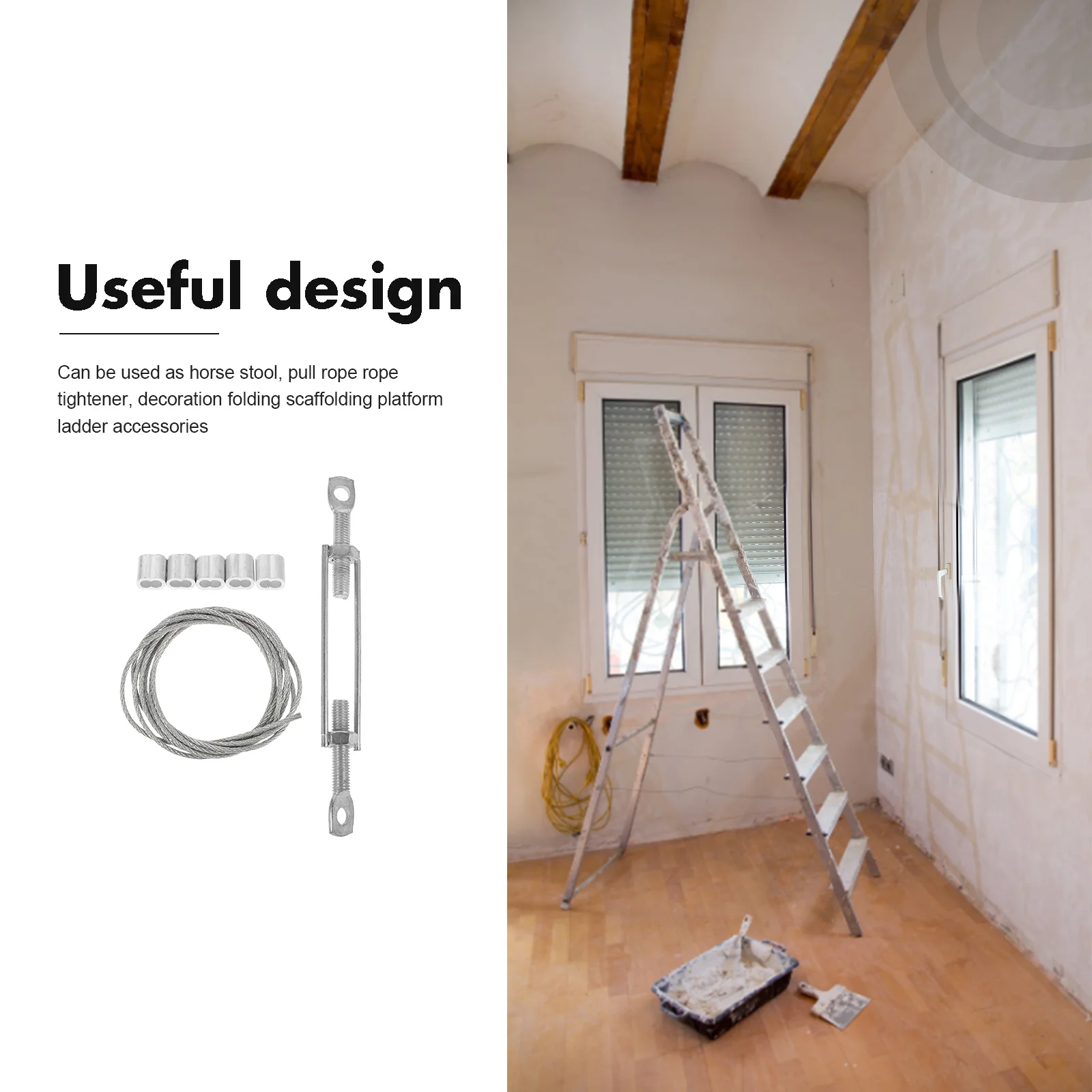 

1Set Scaffold Aluminum Buckle Wire Fastener Fixing Part Scaffold Replacement Supply Stabilizer Scaffolds Supply