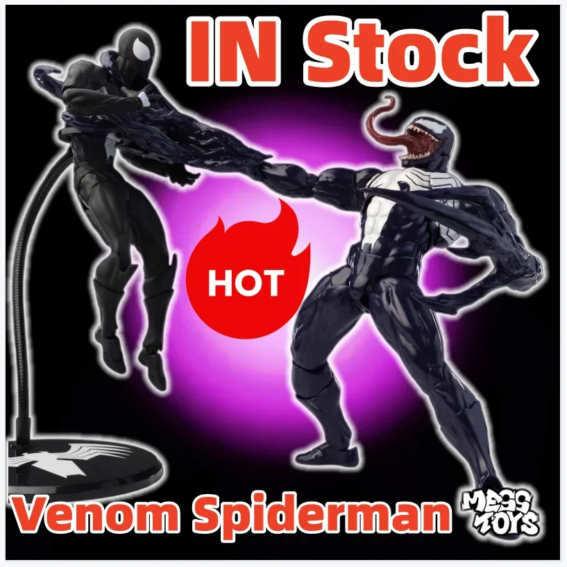 

Коллекционная фигурка Venom: Симбиот Человек-паук Питер Паркер в черном костюме Lethal Protector – Игрушка-подарок