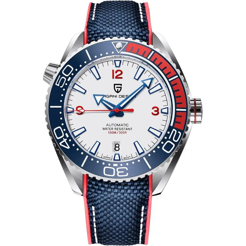 

Дизайнерские часы для мужчин: автоматические механические спортивные часы для дайвинга с японским механизмом, наручные часы для мужчин