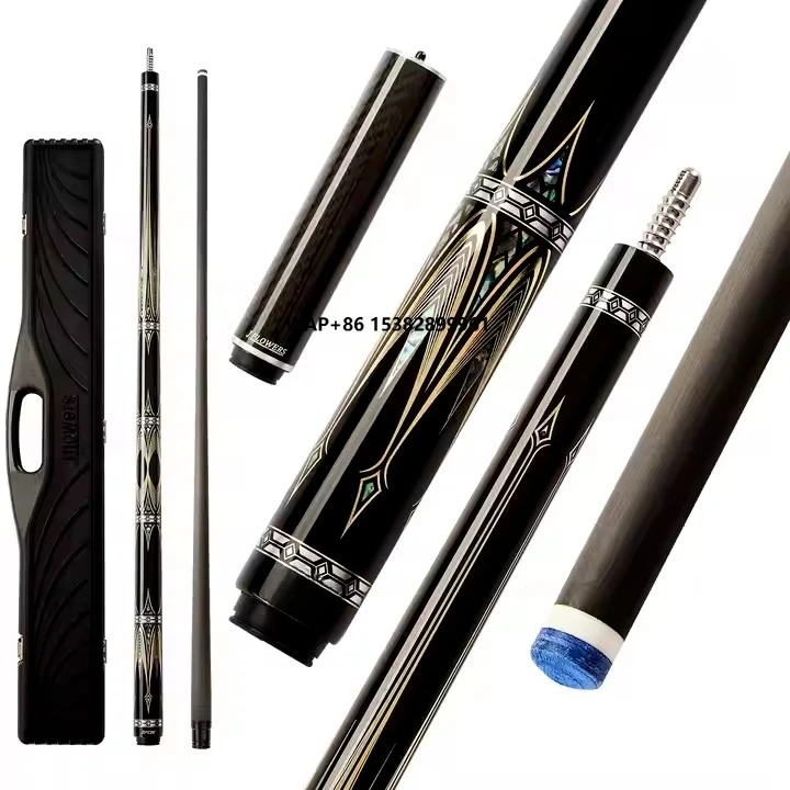 

JFLOWERS Cue Jf20-26 Gold Armor Billiards Kit Carbon Fiber Pool Cue Low Deflection Pool Cue Stick for Sale