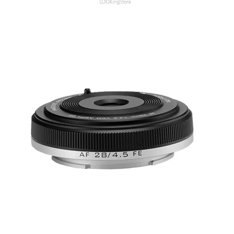 Viltrox AF 28mm F4.5 Lens Full Frame Ultra-thin Camera Lens for Humanities Photography for Sony E Mount A7RIII A6400 ZVE-10