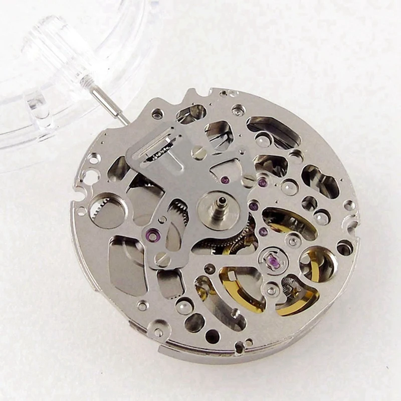 2X NH70 NH70A 21600 BPH 24 Jewels Openwork Mechanical Movement High Accuracy Luxury Automatic Watch Accessories