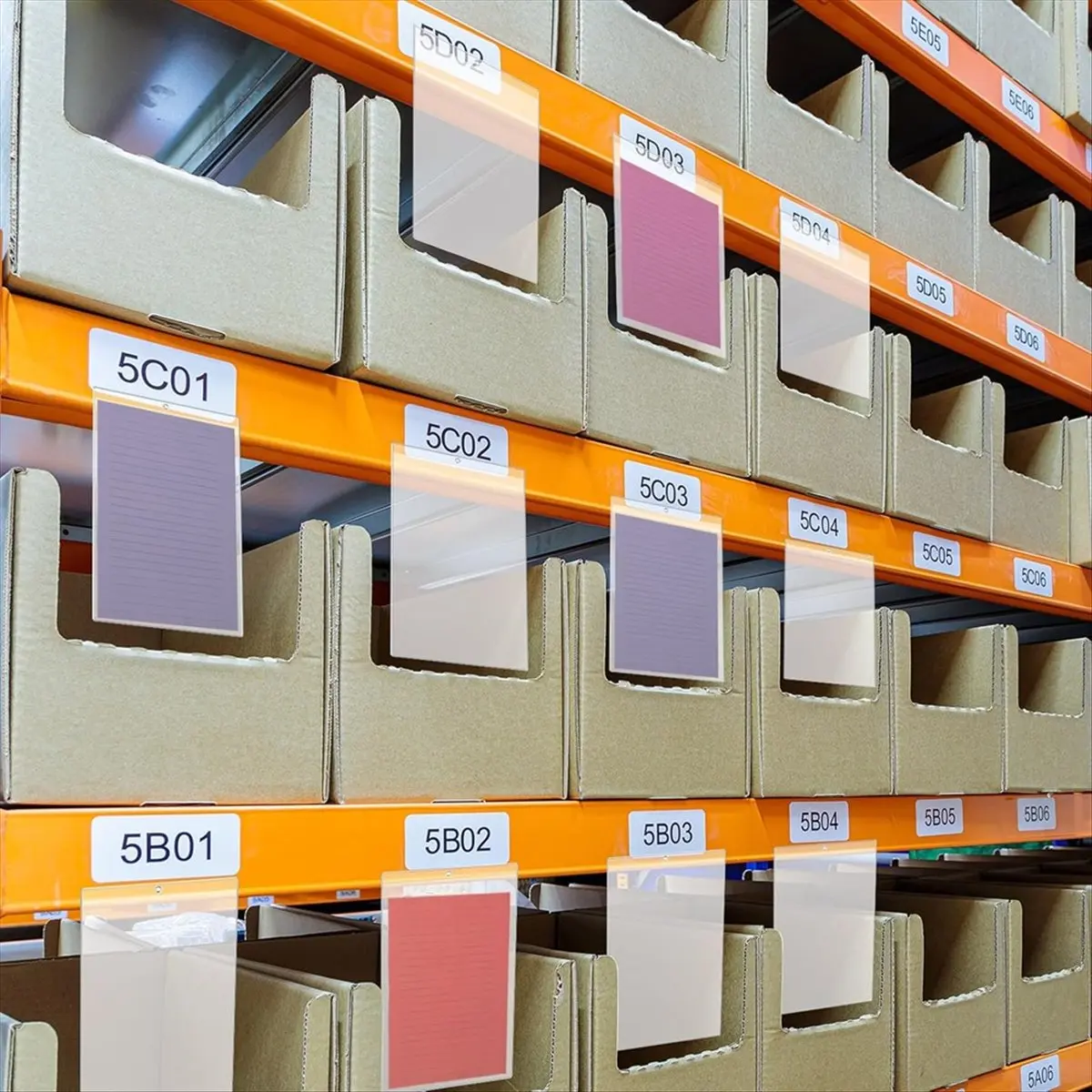 

Держатели для рабочих билетов 6x9 дюймов Держатели для билетов в магазине Карманные рукава для сухого стирания Пластиковые рукава для рабочего заказа для дома в классе