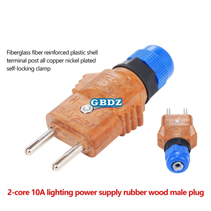 

10A 16A 32A 40A Bakelite Plug Female-Male Connector Pro Lighting 2 /3 PIN Docking Socket Plug For Stage Lights Waterproof Plug