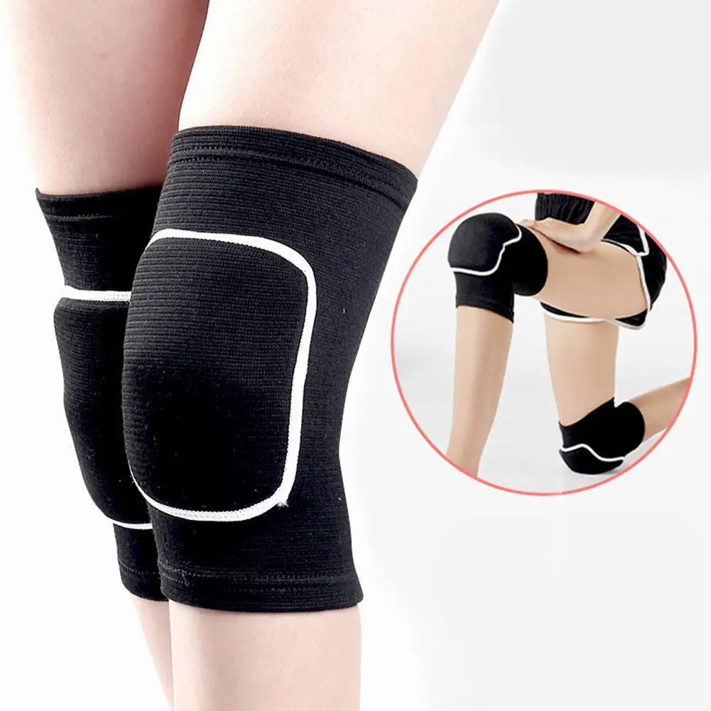 Sports Knee Pads For Adults And Children Dance Knee Pads Elastic Thickened Sponge Knee Pads Gym Yoga Training Protective Gear