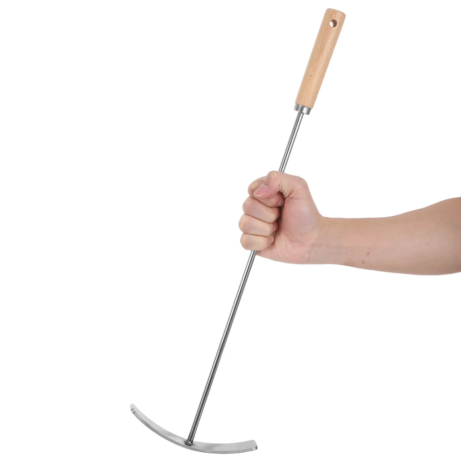 

Long Handle Wok Spatula Stainless Steel Frying Rice Soybean Turner Heat Resistant Non Scratch Seamless Design For Kitchen