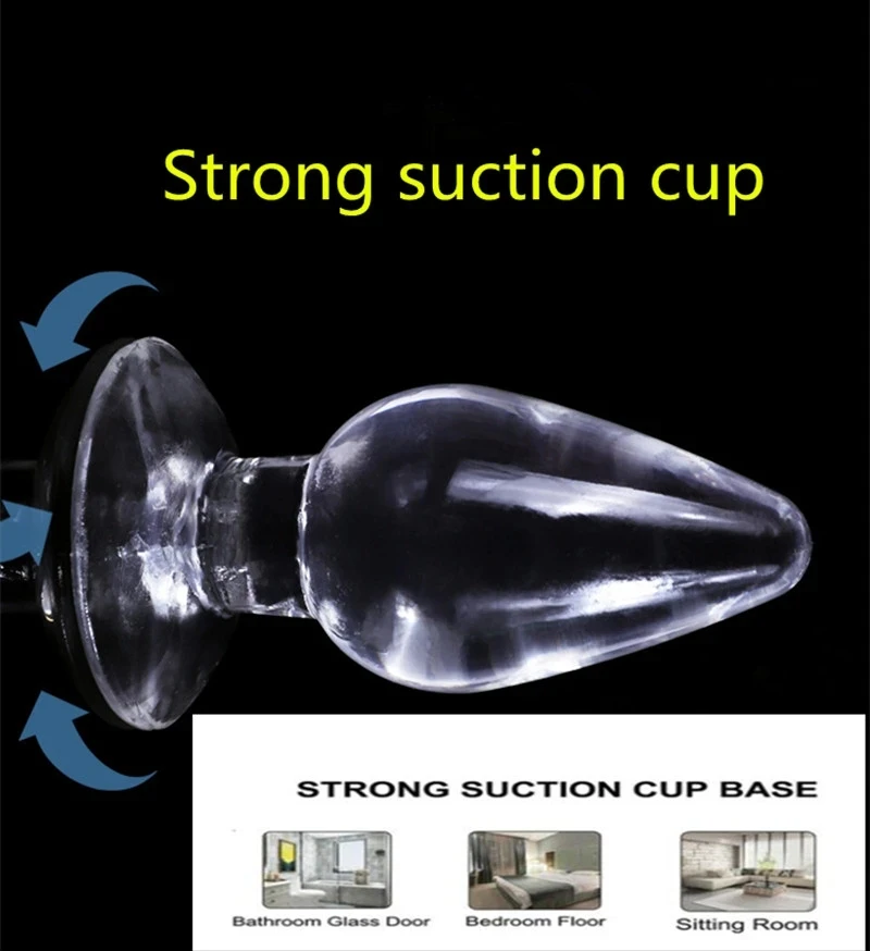 S/M/L/XL/XXL Anal Plug 9.5cm Large Anal Beads 5 Beads Silicone Butt Plug Huge Dildo Dilator Bdsm Fist Strap On Pull Bead Sex Toy