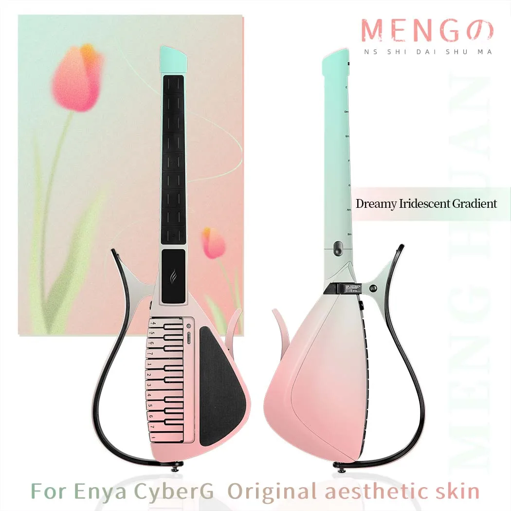 

For ENYA Cyber G - Original Color Protective Film, Keyboard Sticker Set, Smart Guitar Accessories