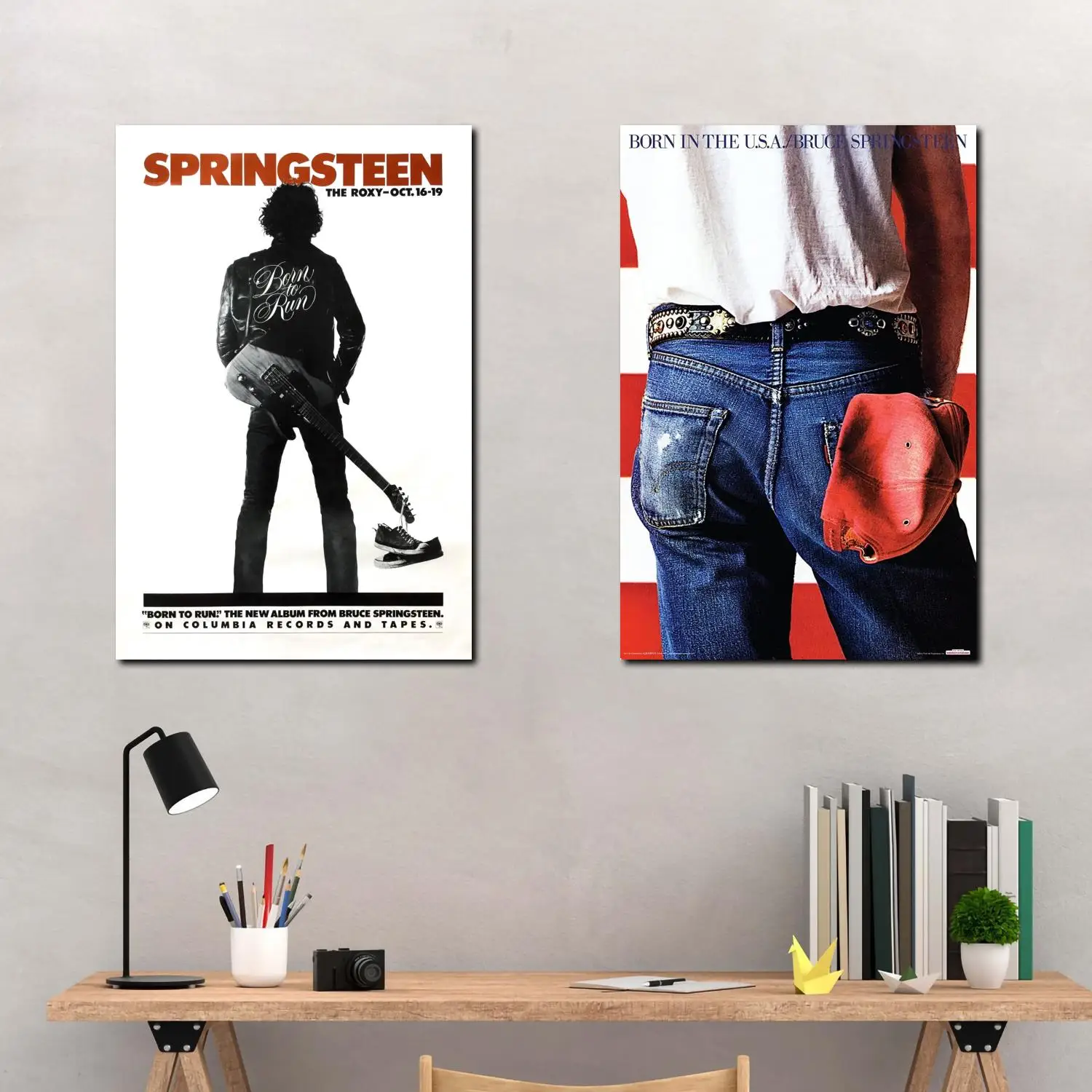 Bruce Springsteen Band Canvas Art Poster and Wall Art Picture Print Modern Family bedroom Decor Posters