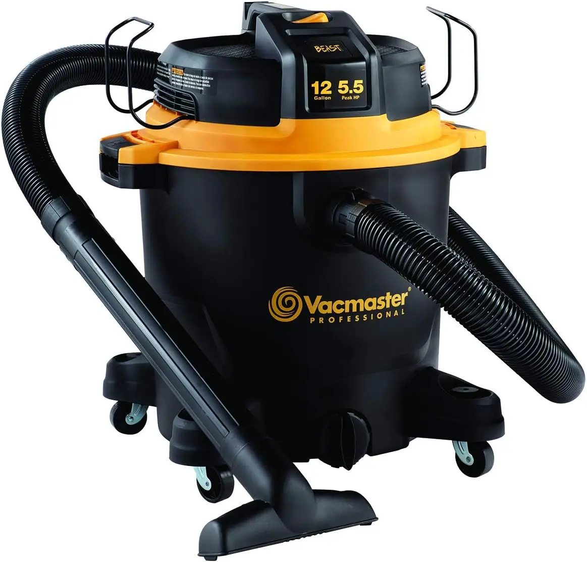 Professional Beast Series Wet/Dry Vac Bundle With 12 Gallon And 5 Gallon Tanks