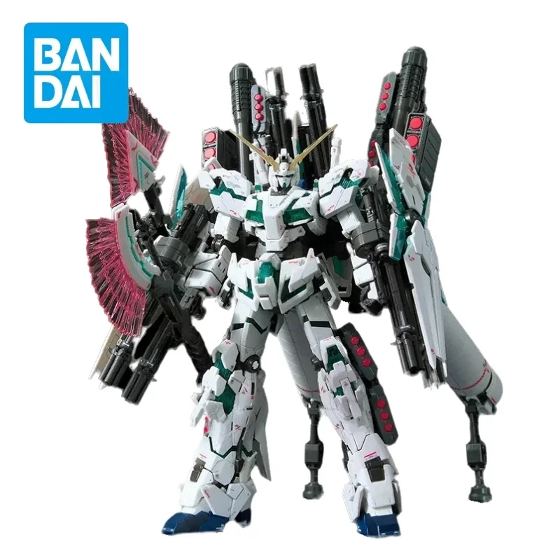 

Подлинный Bandai RG 1/144 Полный доспех UNCORN Gundam аниме Сборная модель игрушка Подвижная кукла подарок коллекция украшения для мальчиков детей