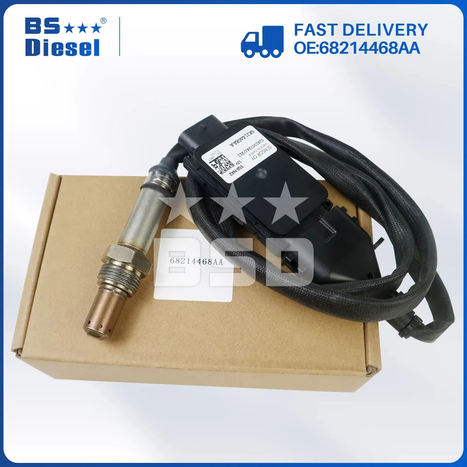 68214468AA New SCR Systems Auto Sensors Nitrogen Oxide NOx Sensor 68214468AA for Jeep Wrangler