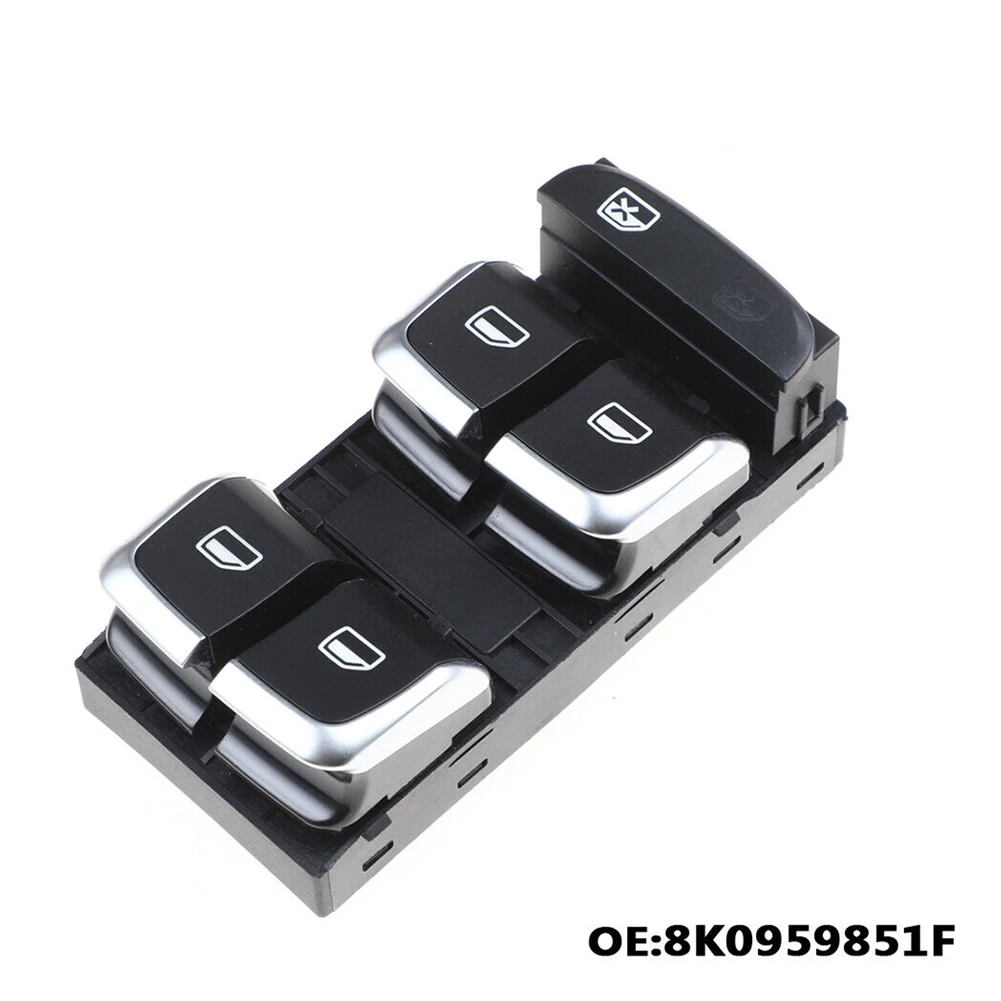 

Driver Window Master Switch 8K0959851F for A4 2013-2016 S4 2013-2016 For Q5 2013-2016 SFor Q5 2014-2016 Electric