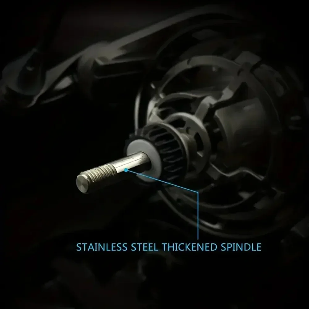 Große 25KG Max Drag Angelrolle Professionelle 4.8:1 Übersetzung Karpfen Feeder Meer- und Süßwasser Angelrolle 8000/9000/10000/12000/14000 – Detail 10