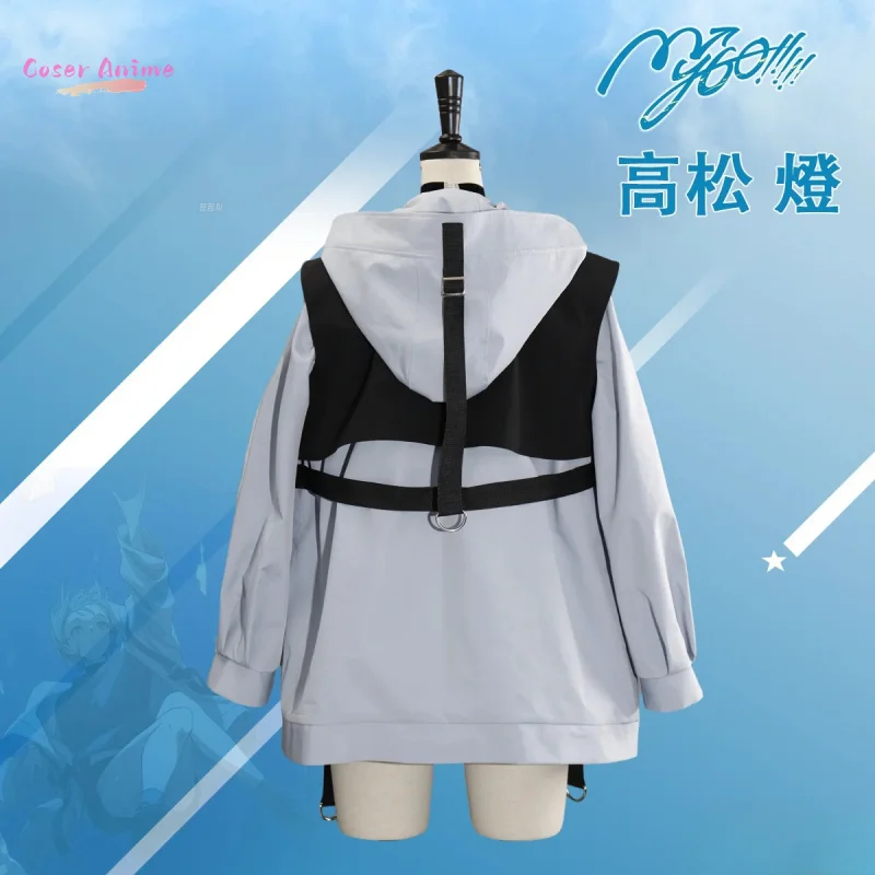 타카마츠 토모리 코스프레 의상 애니메이션 Bang Dream 유니폼 할로윈 카니발 파티 크리스마스 놀이 역할 옷 의류