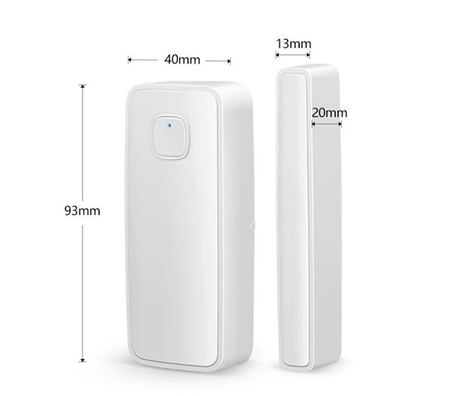 Tuya APP Wireless WIFI Door Contact For Home Security Alarm System Door Alarm Sensor Detector