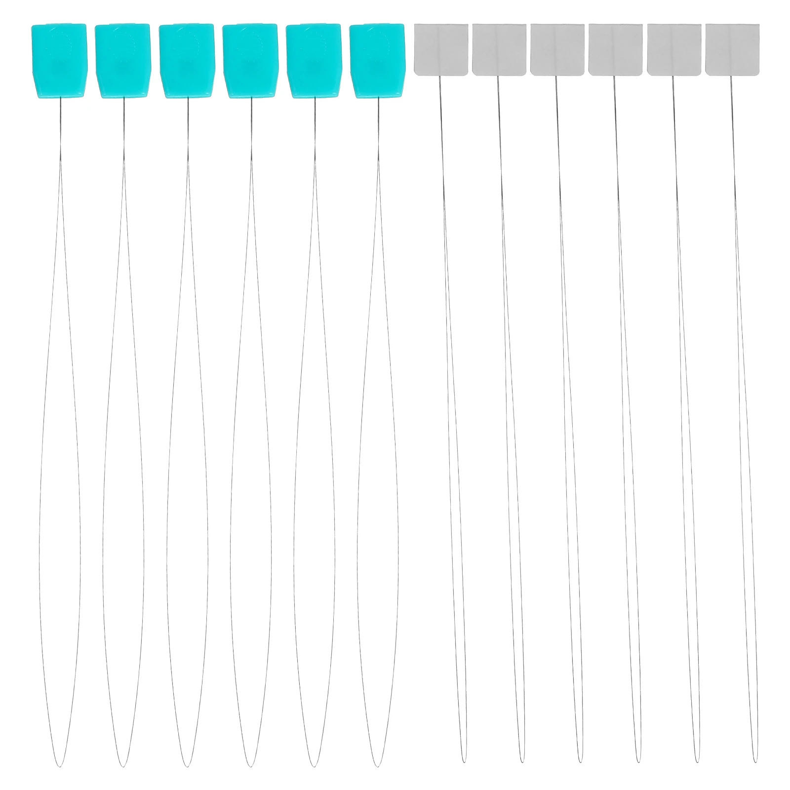 

20 Pcs Long Threader Embroidery Cross Stitch Threaders Accessories Floss Punch Needle Tool Hand Sewing Craft Work