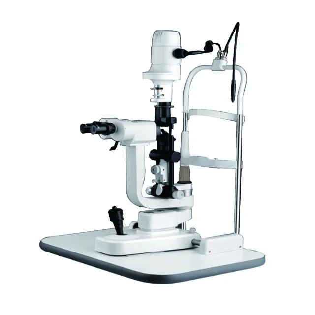 Slit Lamp Microscope,Slit Lamp With 2 Steps Magnifications Halogen Bulb