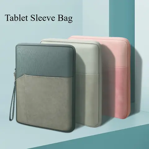Tablet Bag Sleeve 7.9-1113 14 Inch Handbag for IPad Pro Samsung Xiaomi Bag Cover Shockproof Portable Pouch Pockets Tablet Cases