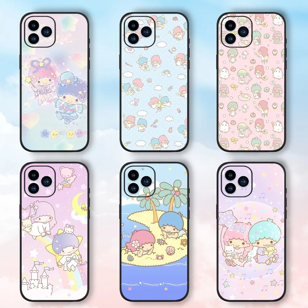 MINISO SANRIO Little twin stars Phone Case For Samsung Galaxy A51 A71 A41 A21S A11 A03S A12 A32 A52 5G Silicone Cover