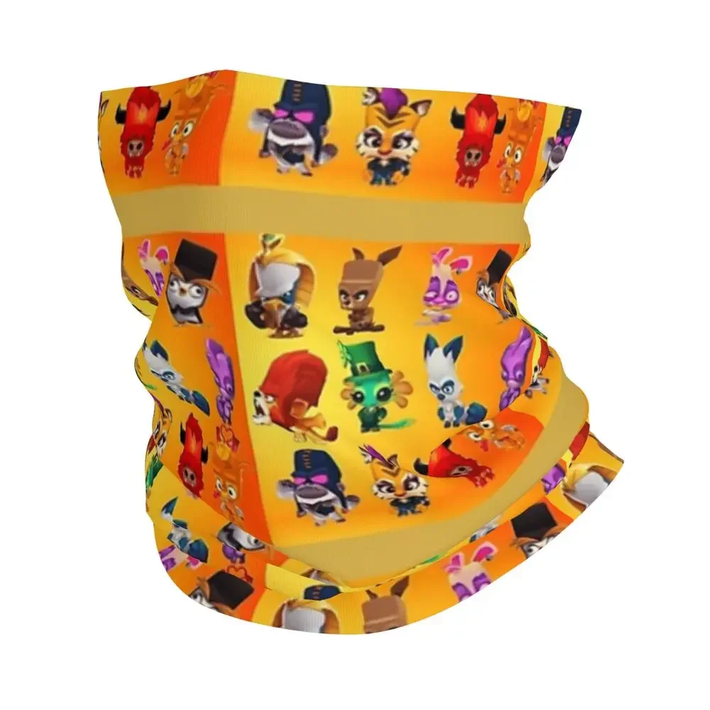 AliExpress GIOIO Zooba Battle Arena Bandana Neck Cover Printed Magic Scarf Warm Cycling Scarf Cycling Unisex Adult Breathable