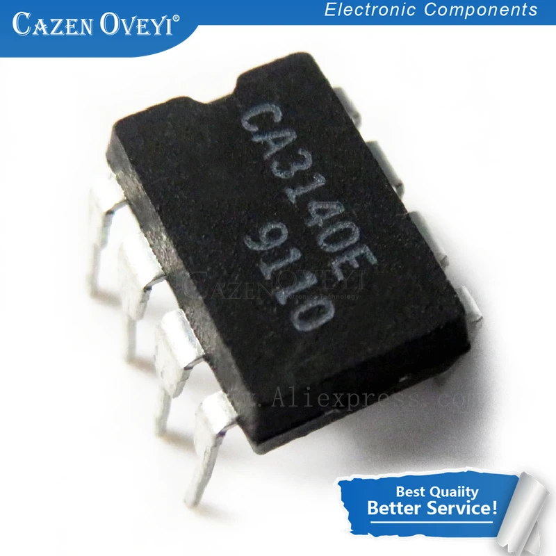 10pcs/lot CA3140EZ CA3140E CA3140 DIP-8 In Stock