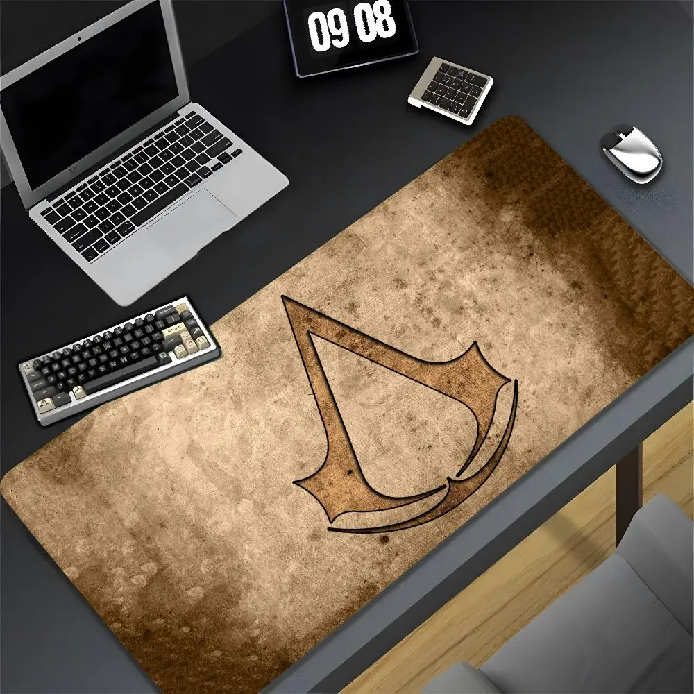 Assassin s Creed Mouse Pad Cartoon Lockedge Large Gaming Pad Computer Gamer Keyboard Mat Desk Mousepad PC Desk Pad