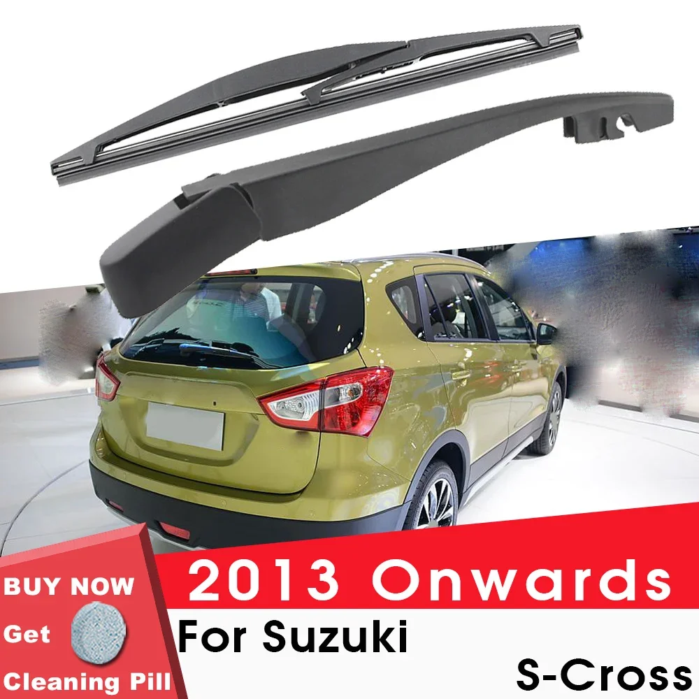 

BEMOST Car Rear Windshield Wiper Arm Blades Brushes For Suzuki S-Cross 2013 Onwards Back Windscreen Auto Styling Accessories