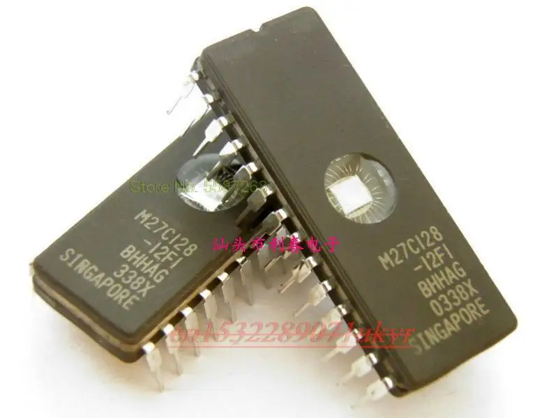 5pcs M27C128-10F1 M27C128-12F1 M27C128 27C128 CDIP28 M27C128A-12F1 M27C128A-10F1 Ceramic mirror memory chip can erase EPROM ICs