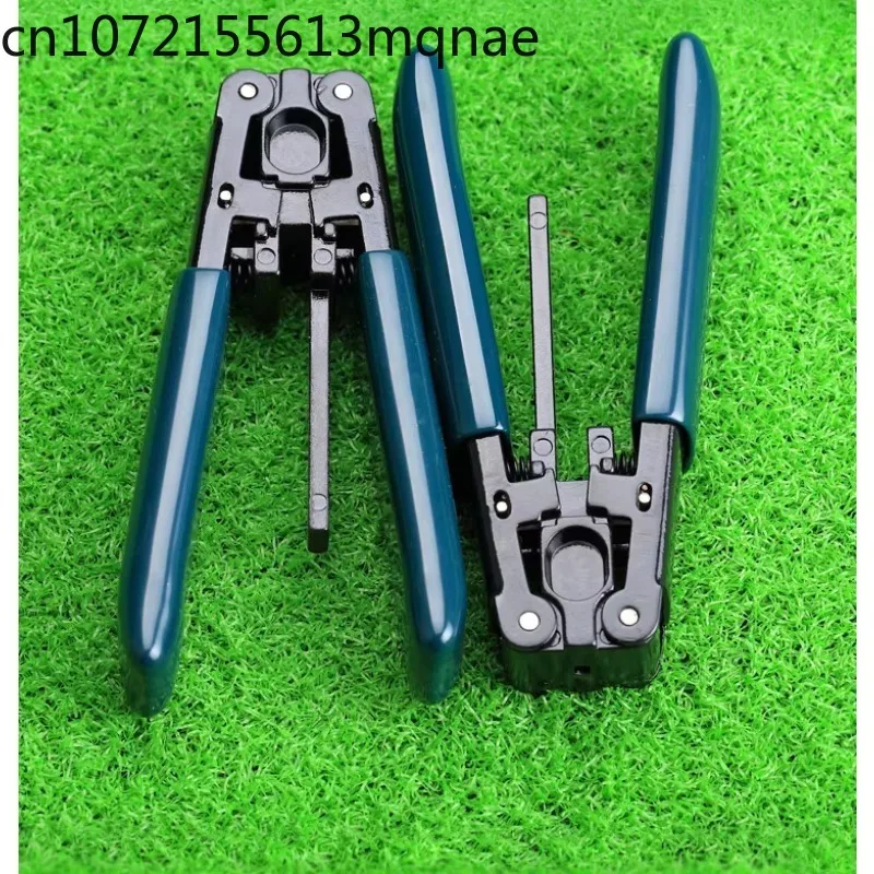 FTTH Fiber Optic Drop Cable Stripper Hand‑Operated Jacket Remover for FTTX Telecom Outside‑Plant Cable Construction