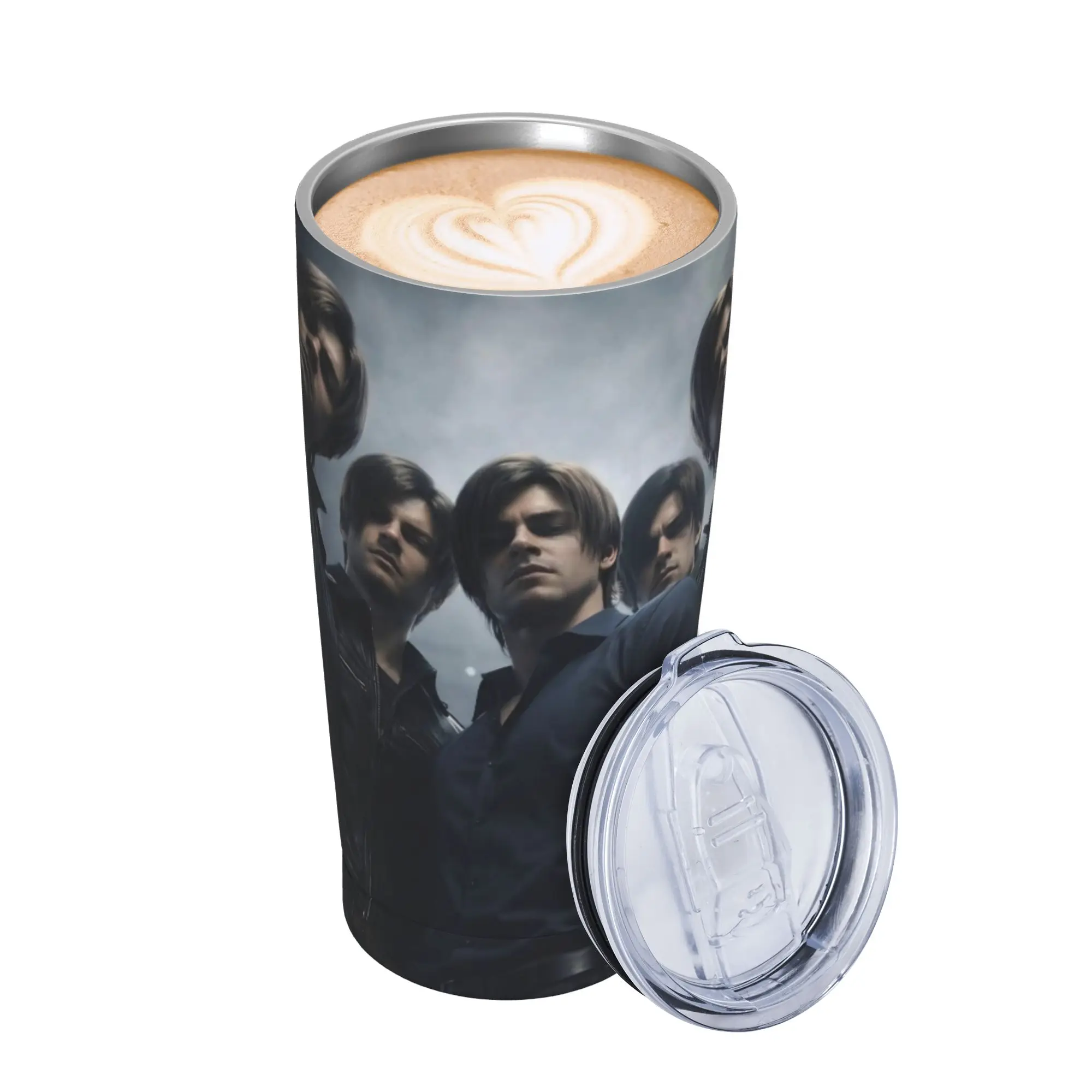 Residents Evils 9  Insulated Tumbler with Lid Games Vacuum Thermal Mug Outdoor Travel Car Bottle Cup 20oz