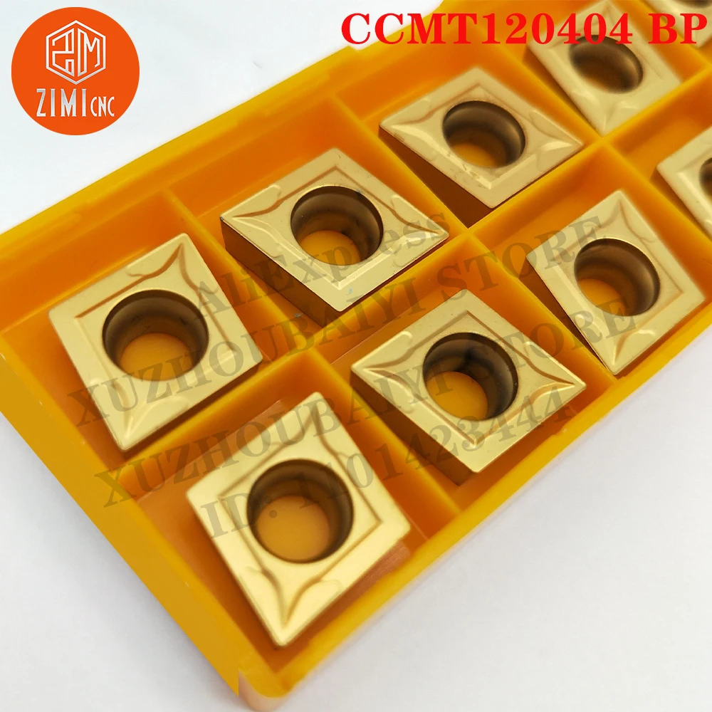 CCMT120404 PA CCMT 120404 Pastilhas de Metal Duro torno de metal Ferramentas CNC Lâminas de corte de torno mecânico ferramentas de corte Inserção giratória CCMT