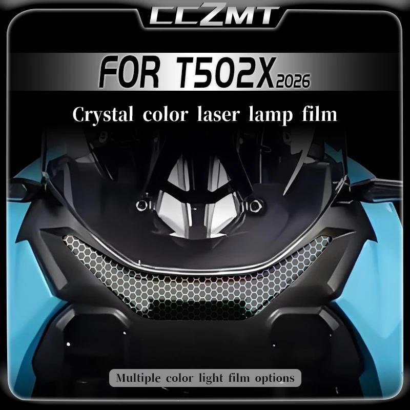 

For KEEWAY MBP Finder T502X 2026 headlight film honeycomb laser protective film transparent protective sticker accessories