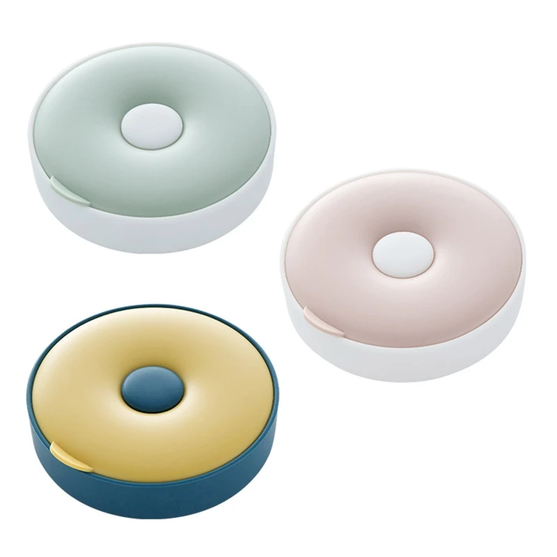 Round for Frozen Mould for Frozen Juice Fruit Puree and Yogurt and Ice Cubes with Transparent Dust-Proof Cover Lid New