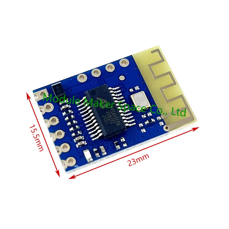 JDY-62A Mini BT-kompatibel BLE 5,0 Stereo Audio Wireless Modul Bord JDY 62 Für Android IOS Automatische Schlaf