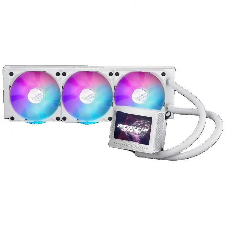 

ROG RYUJIN III 360 ARGB Охладитель белой воды для игрового компьютера Процессор Жидкостный охладитель Rog Ryujin 360